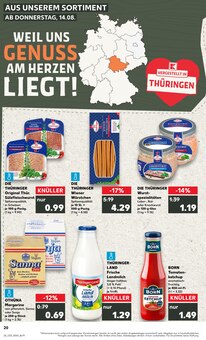 Fleisch im Kaufland Prospekt "Aktuelle Angebote" mit 58 Seiten (Jena)