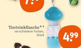 Tiertrinkflasche im tegut Prospekt Tiertrinkflasche von im aktuellen tegut Prospekt für 4,99 €