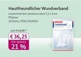 Hautfreundlicher Wundverband bei mea - meine apotheke im Prospekt "" für 36,25 €
