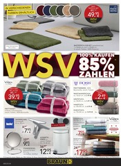 Aktueller BRAUN Möbel-Center Prospekt mit Badmöbel, "WSV", Seite 4