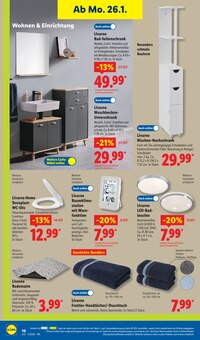 Badmöbel im Lidl Prospekt "LIDL LOHNT SICH" mit 65 Seiten (Würzburg)