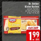 Aktuelle Küche Angebote bei EDEKA in Wuppertal Aktuelles Kleine Kuchen Angebot bei EDEKA in Wuppertal ab 1,99 €