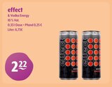 & Vodka Energy im Angebot bei Getränke Hoffmann in Lingen & Vodka Energy Angebote von effect bei Getränke Hoffmann Lingen für 2,22 €