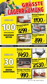 Aktueller Polstermöbel Fischer Prospekt mit Sessel, "JETZT IST SCHLUSS - LAGERRÄUMUNG HÖHEPUNKT", Seite 6