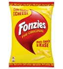 Mais-Snack mit Käse Angebote von Fonzies bei REWE Fulda für 1,29 €