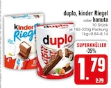 duplo, kinder Riegel oder hanuta bei EDEKA im Mödingen Prospekt für 1,79 €