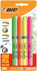 8 surligneurs highlighter grip - BIC en promo chez Intermarché Hyper 8 surligneurs highlighter grip - BIC dans le catalogue Intermarché Hyper