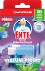 WC-Reiniger Frische-Siegel Virtual Violet Nachfüllpack 2 St Angebote von WC-Ente bei dm-drogerie markt Passau für 3,95 €