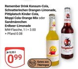 Remember Drink Konsum-Cola im Angebot bei GLOBUS in Güstrow Remember Drink Konsum-Cola Angebote bei GLOBUS Güstrow für 0,99 €