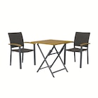 Geflecht-Gartenmöbel, 3-tlg. von LIVARNO home im aktuellen Lidl Prospekt für 39,99 €