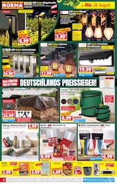 Laterne Angebot & Preis im aktuellen Norma Prospekt Laterne Angebot im aktuellen Norma Prospekt auf Seite 4