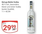 Aktuelles Noble Vodka Angebot bei GLOBUS in Leipzig ab 29,99 €