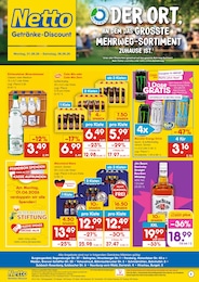 Netto Marken-Discount Prospekt "DER ORT, AN DEM DU IMMER AUSGEZEICHNETE PREISE FINDEST." für Neunburg, 6 Seiten, 01.06.2026 - 06.06.2026