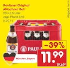 Netto Marken-Discount - Original Münchner Hell Angebot im Prospekt Original Münchner Hell bei Netto Marken-Discount im Prospekt "" für 11,99 €