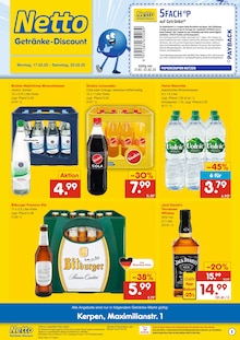 Netto Marken-Discount Prospekt "DER ORT, AN DEM DU IMMER AUSGEZEICHNETE PREISE FINDEST." mit  Seiten (Frechen)