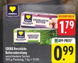 Knoblauch-Butter im Angebot bei EDEKA in Zwickau Knoblauch-Butter Angebote von EDEKA Herzstücke bei EDEKA Zwickau für 0,99 €