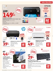 Promos Cartouche D'encre dans le catalogue "SOLDES & BONS PLANS" de Auchan Hypermarché Cartouche D'encre en promo dans le catalogue Auchan Hypermarché à la page 9