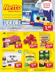 Berliner Kindl Angebot im aktuellen Netto Marken-Discount Prospekt auf Seite 1