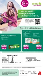mea - meine apotheke Apotheken Prospekt der aktuellen Woche mit 4 Seiten, gültig von 01.09.2026 bis 30.09.2026, in Greding und Umgebung Aktueller mea - meine apotheke Apotheken Prospekt in Greding und Umgebung, "Unsere September-Angebote" mit 4 Seiten, 01.09.2026 - 30.09.2026