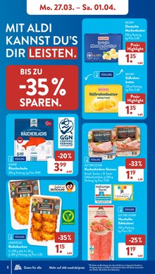 Lachs im ALDI SÜD Prospekt Meine Woche auf S. 7