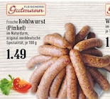 Aktuelles Frische Kohlwurst (Pinkel) Angebot bei EDEKA in Bergisch Gladbach