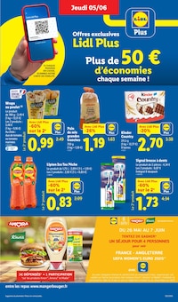 Prospectus Lidl en cours, "Le vrai prix des bonnes choses", 79 pages
