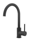 Mitigeur évier "Katiki" noir en promo chez Brico Dépôt Rennes à 59,90 €