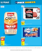 Promos Hache dans le catalogue "LES PRIX CHOCS" de Carrefour Market à la page 3 Promos Hache dans le catalogue "LES PRIX CHOCS" de Carrefour Market à la page 3