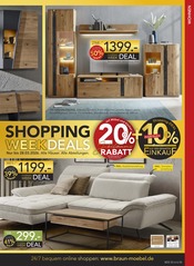 Aktueller BRAUN Möbel-Center Prospekt mit Fernseher, "BRAUN SHOPPING WEEK", Seite 5