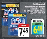 Powerball Maschinen­geschirr-Reiniger 40 Caps Angebote von Finish bei EDEKA Altenburg für 6,49 €