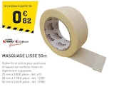 Promo Masquage Lisse 50m à 0,82 € dans le catalogue Tout Faire à Bessoncourt