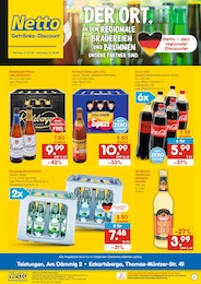 Netto Marken-Discount Prospekt für Eckartsberga: "DER ORT, AN DEM DU IMMER AUSGEZEICHNETE PREISE FINDEST.", 2 Seiten, 27.07.2026 - 01.08.2026