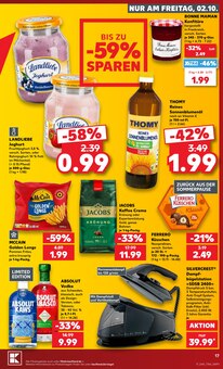 Bügeleisen im Kaufland Prospekt "Hier bin ich richtig" mit 84 Seiten (Augsburg)