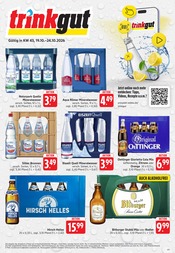 Trinkgut Supermarkt Prospekt der aktuellen Woche mit 6 Seiten, gültig von 19.10.2026 bis 24.10.2026, in Oppenweiler und Umgebung Aktueller Trinkgut Supermarkt Prospekt in Oppenweiler und Umgebung, "Aktuelle Angebote" mit 6 Seiten, 19.10.2026 - 24.10.2026