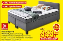 Boxspringbett Potsdam Angebot in Moorgrund im aktuellen Prospekt bei Opti-Megastore in Moorgrund