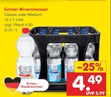 Mineralwasser Classic Angebote von Extaler bei Netto Marken-Discount Wolfsburg für 4,49 €
