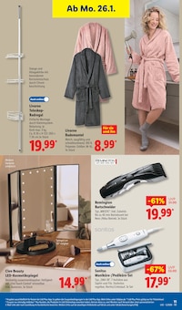 Rasierer im aktuellen Lidl Prospekt (Solingen (Klingenstadt)) Rasierer im Lidl Prospekt "LIDL LOHNT SICH" mit 66 Seiten (Solingen (Klingenstadt))