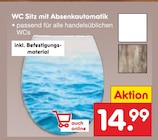 WC Sitz mit Absenkautomatik Angebote bei Netto Marken-Discount Seevetal für 14,99 €