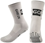 Damen oder Herren Fußballsocken mit ABS im REWE Prospekt Damen oder Herren Fußballsocken mit ABS von im aktuellen REWE Prospekt für 7,99 €
