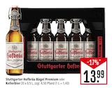 Aktuelles Bügel Premium oder Kellerbier Angebot bei Marktkauf in Stuttgart ab 13,99 €