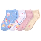 Kindersocken im Ernstings family Prospekt 4 Paar Mädchen Sneaker-Socken im Set im aktuellen Ernstings family Prospekt für 6,00 €