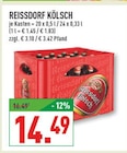 Kölsch Angebote von Reissdorf bei Marktkauf Köln für 14,49 €