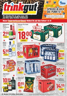 Vodka Angebot im aktuellen Trinkgut Prospekt auf Seite 1