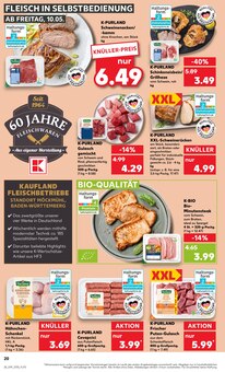 Hackfleisch gemischt Angebot im aktuellen Kaufland Prospekt auf Seite 20
