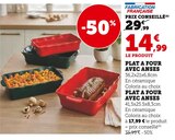 Plat à four avec anses - Super U à Vénissieux Plat à four avec anses en promo chez Super U Vénissieux à 14,99 €