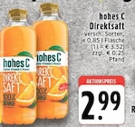 Direktsaft im Angebot bei EDEKA in Krefeld Direktsaft Angebote von hohes C bei EDEKA Krefeld für 2,99 €