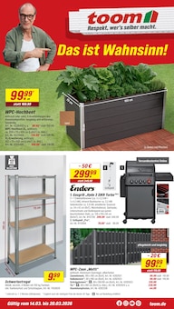 Aktueller toom Baumarkt Prospekt "Respekt, wer's selber macht." für Voerde (Niederrhein) Aktueller toom Baumarkt Prospekt für Voerde (Niederrhein) mit Seiten