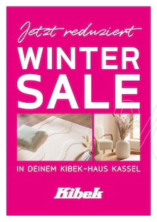 Kibek Prospekt WINTER SALE mit 12 Seiten