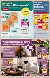 REWE Rotwein im Prospekt 