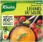 Soupe douceur de légumes du soleil - Knorr dans le catalogue Cora